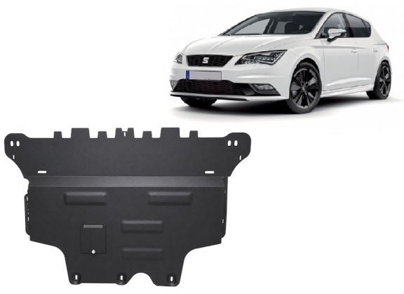 Steel skid plate for Seat Leon Mk3 