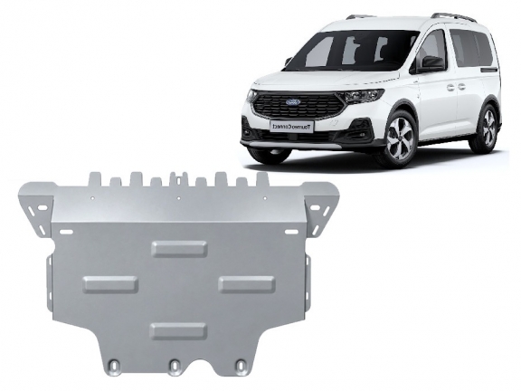 Aluminum skid plate for Ford Tourneo Connect