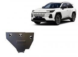 Steel differential skid plate for Toyota RAV 4 Hybrid