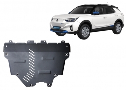 Steel skid plate for KGM Korando EV 