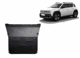 Steel skid plate for Renault 4 E-Tech
