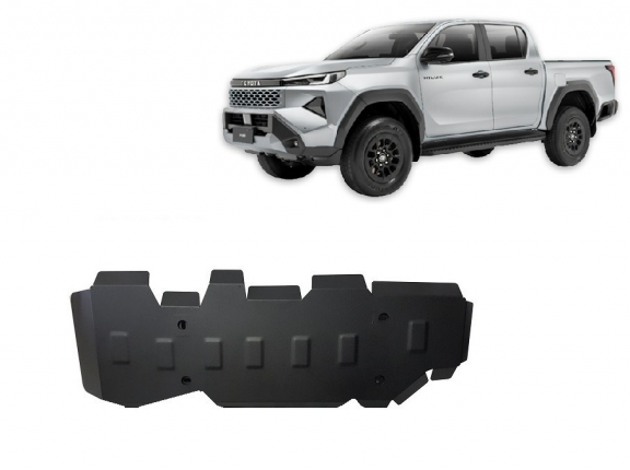Steel fuel tank skid plate  for Toyota Hilux