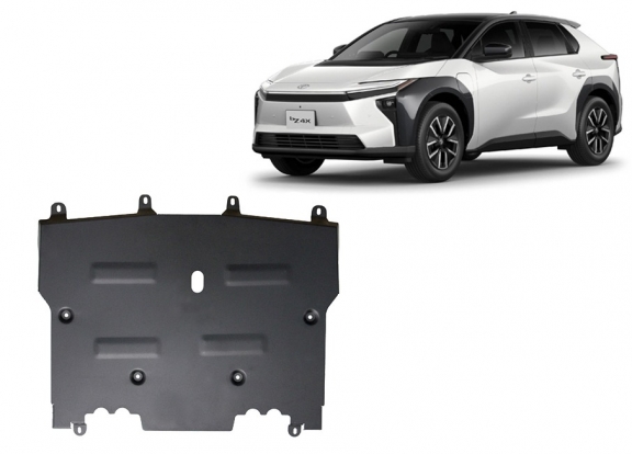 Steel skid plate for Toyota BZ4X