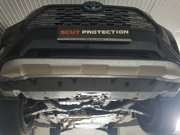 Steel skid plate for Toyota Rav4