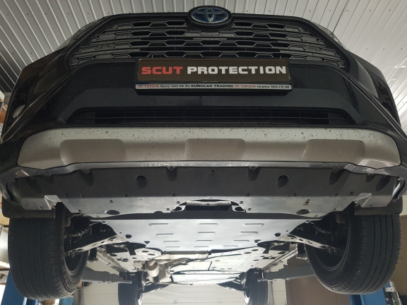 Steel skid plate for Toyota Rav4