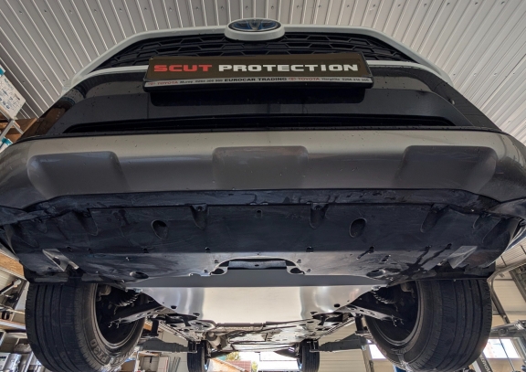 Aluminum skid plate for Toyota RAV4