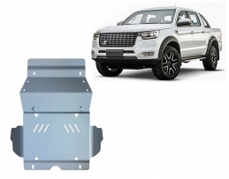 Aluminum skid plate for DR PK8