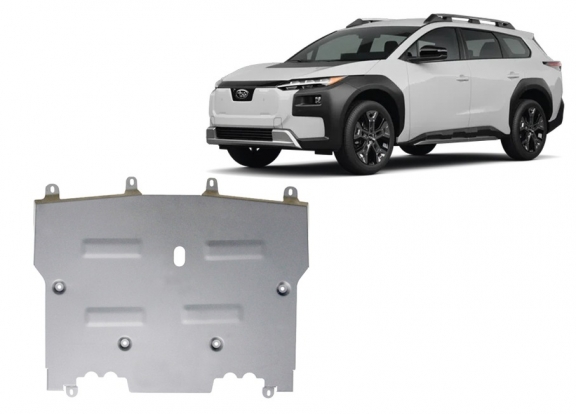 Aluminum skid plate for Subaru E-Outback