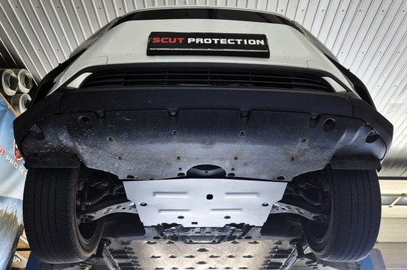 Aluminum skid plate for Toyota BZ4X
