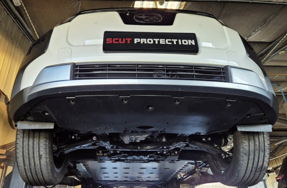 Aluminum skid plate for Subaru E-Outback