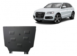 Steel gearbox skid plate for Audi Q5