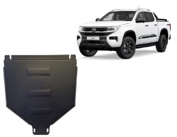 Steel automatic gearbox skid plate for Volkswagen Amarok 2 