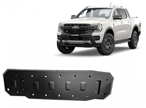 Steel fuel tank skid plate  for Ford Ranger