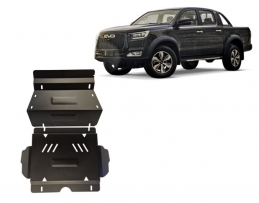 Steel skid plate for Evo Cross 4