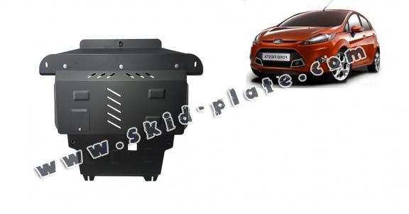 Steel skid plate for Ford Fiesta