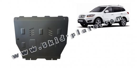 Steel skid plate for Hyundai Santa Fe