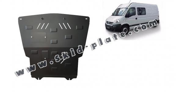 Steel skid plate for Opel Movano