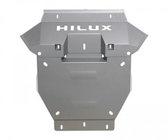 Aluminum skid plate for Toyota Hilux
