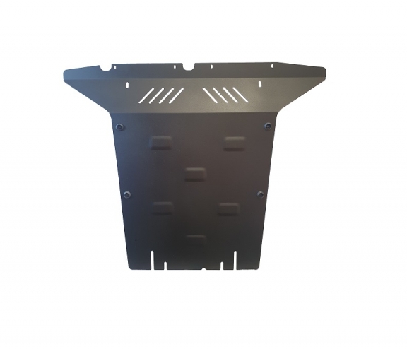 Steel skid plate for VW Touareg 7P