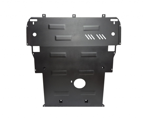 Steel skid plate for Man TGE
