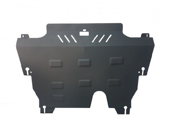 Steel skid plate for Ford S-Max