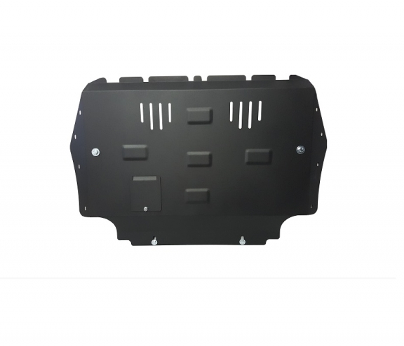 Steel skid plate for the protection of the engine and the gearbox for Seat Leon Mk2