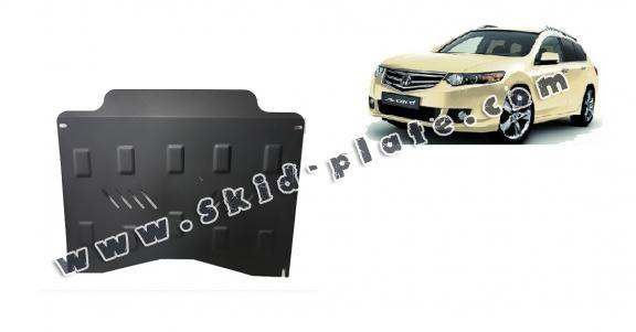 Steel skid plate for the protection of the engine and the gearbox for Honda Accord