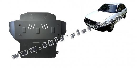 Steel skid plate for Opel Astra F