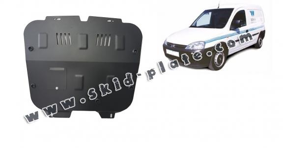 Steel skid plate for Opel Combo