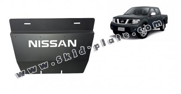 Steel radiator skid plate for Nissan Navara
