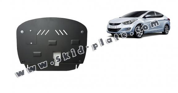 Steel skid plate for Hyundai Elantra 2