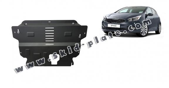 Steel skid plate for the protection of the engine and the gearbox for Kia Ceed