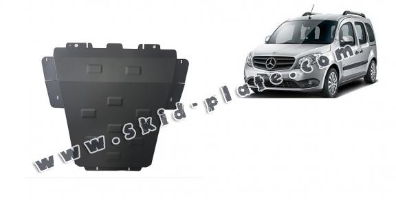 Steel skid plate for Mercedes Citan