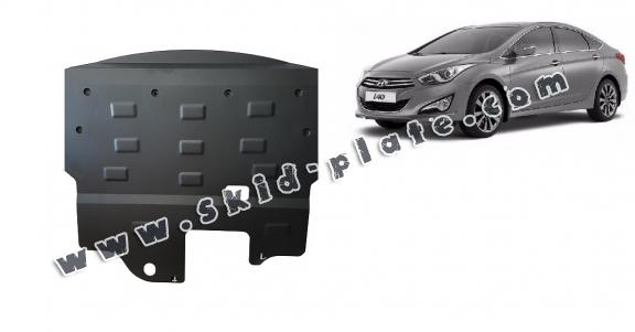 Steel skid plate for the protection of the engine and the gearbox for Hyundai i40