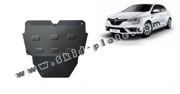 Steel skid plate for Renault Megane 4