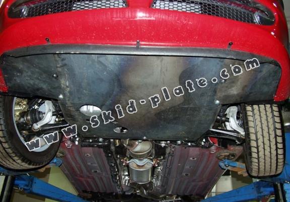 Steel skid plate for Alfa Romeo 156