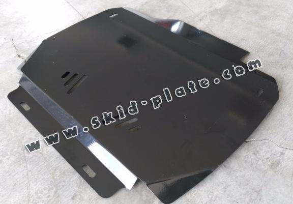 Steel automatic gearbox skid plate forSkoda Superb