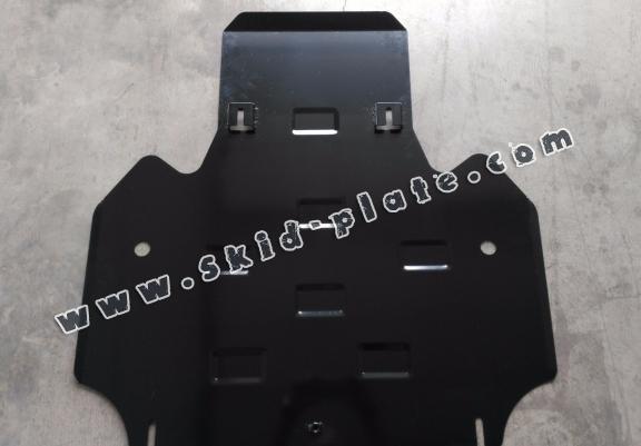 Steel gearbox skid plate for Audi A7