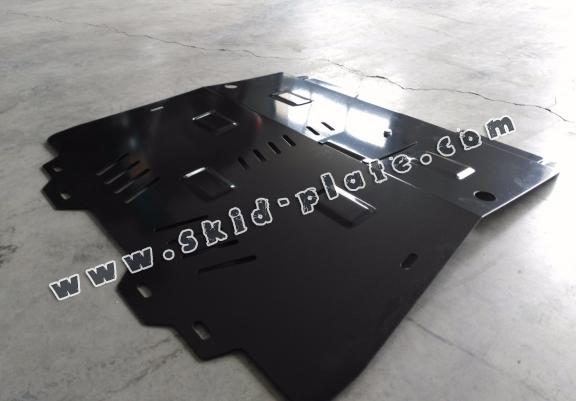 Steel skid plate for Opel Astra J