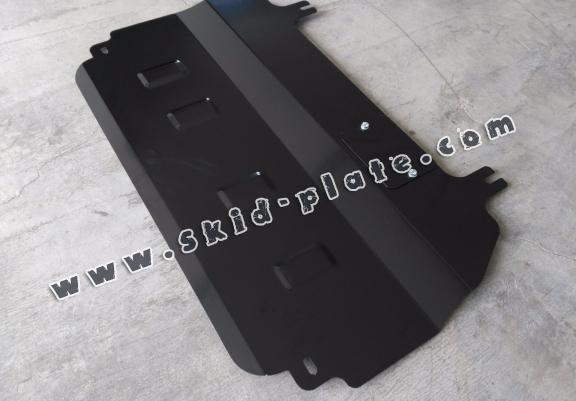 Steel skid plate for Citroen C2