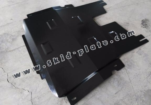 Steel skid plate for Renault Express