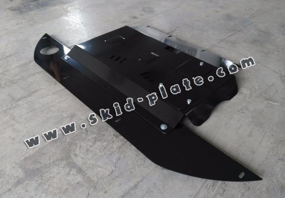 Steel skid plate for Fiat Punto