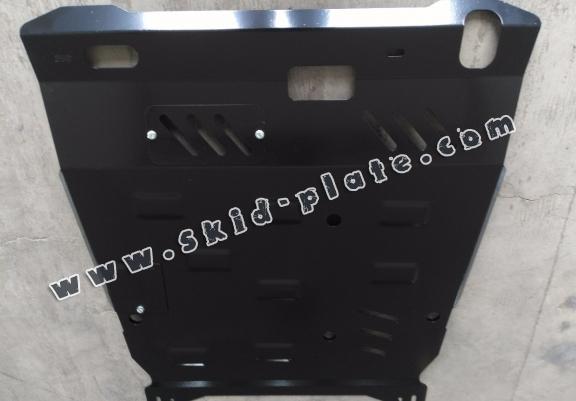 Steel skid plate for Peugeot 4007