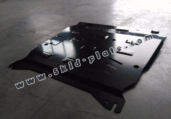 Steel skid plate for Peugeot 4007