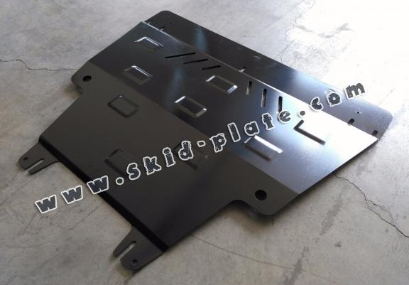 Steel skid plate for Nissan Primastar