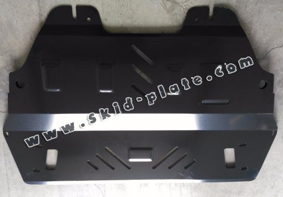 Steel skid plate for the protection of the engine and the gearbox for Peugeot 3008