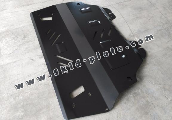 Steel skid plate for Peugeot 308