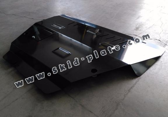 Steel skid plate for Peugeot Partner