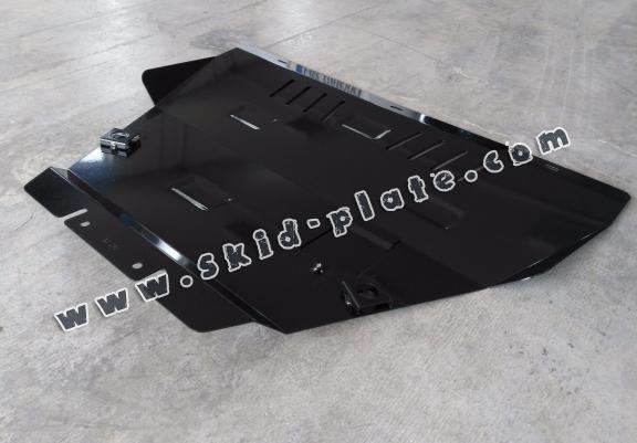 Steel skid plate for Peugeot Partner