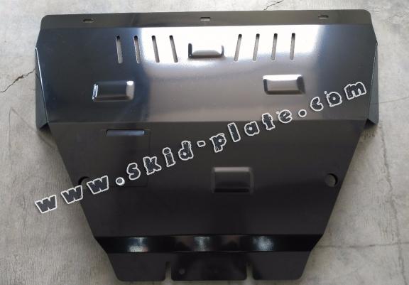 Steel skid plate for Peugeot 306